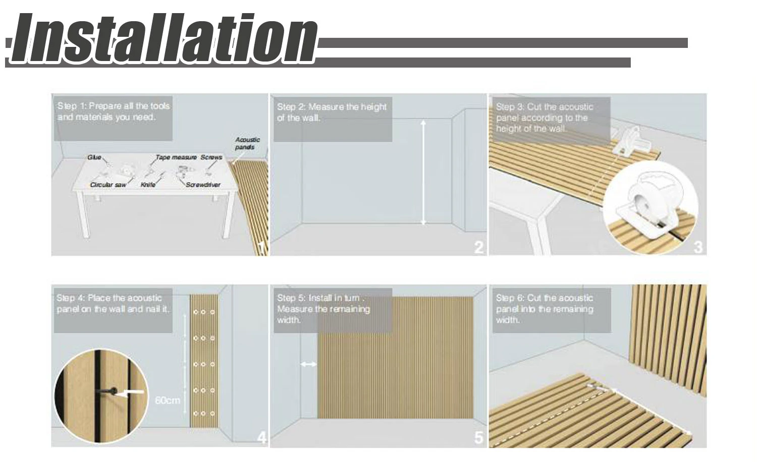 Acoustic Slat Wall Panels Acoustic Slat Wall Panels